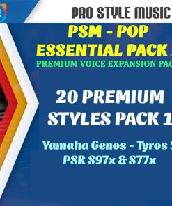 PREMIUM style packs for PSM-POP Essential pack 1